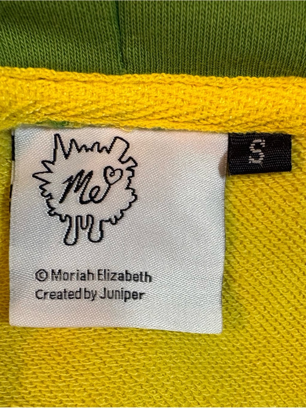 Moriah Elizabeth Georgie the Pineapple Duck Oversized Kawaii Hoodie, Size S - Picture 4 of 7